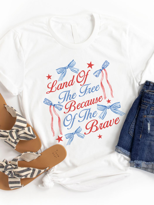 Land Of The Free Graphic Tee