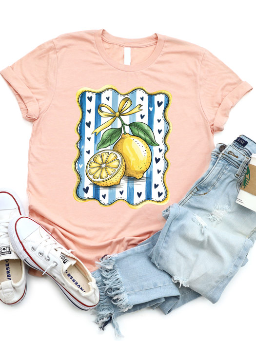 Lemon Framed Graphic Tee