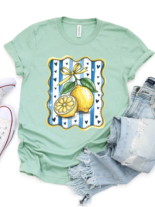 Lemon Framed Graphic Tee