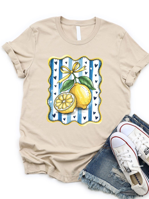 Lemon Framed Graphic Tee