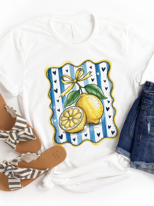 Lemon Framed Graphic Tee