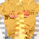 Small Yellow I Love Fall Most Of All Graphic Tee