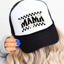  Checkered Mama Trucker Hat