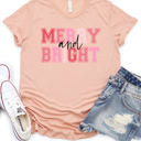  Merry and Bright Graphic Tee