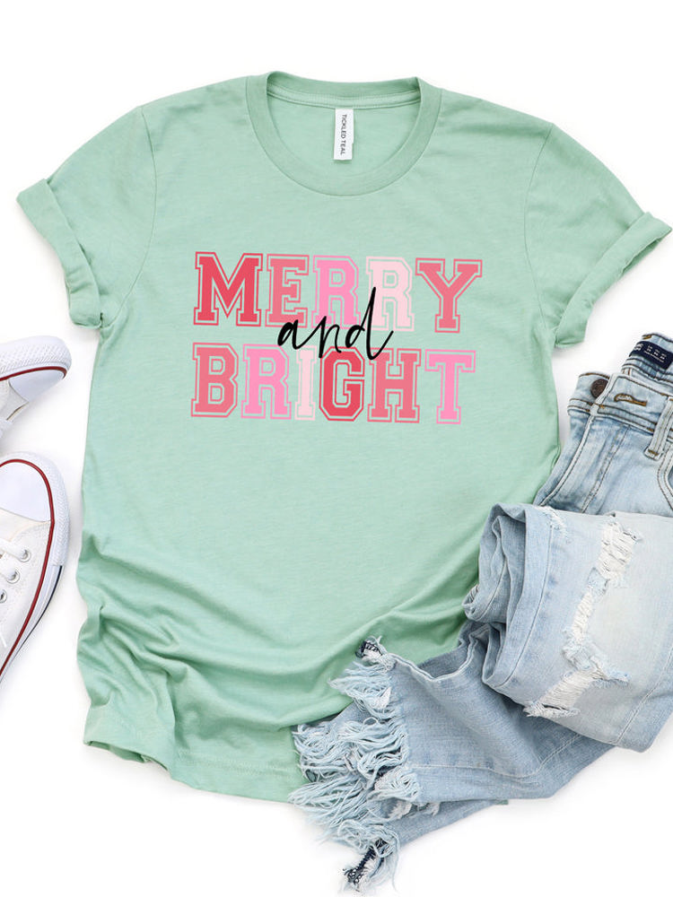 Merry and Bright Graphic Tee