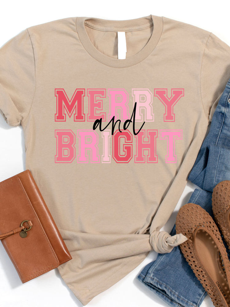 Merry and Bright Graphic Tee