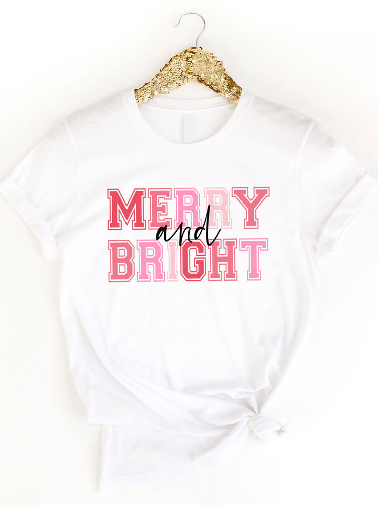 Merry and Bright Graphic Tee