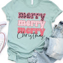  Merry Merry Christmas Graphic Tee