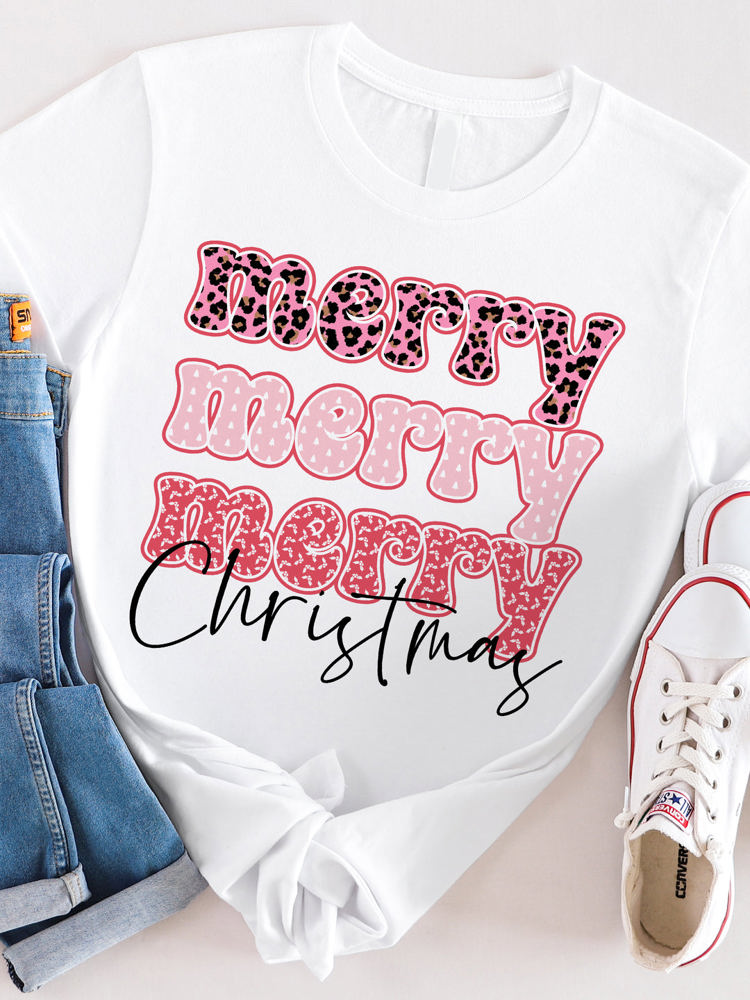 Merry Merry Christmas Graphic Tee