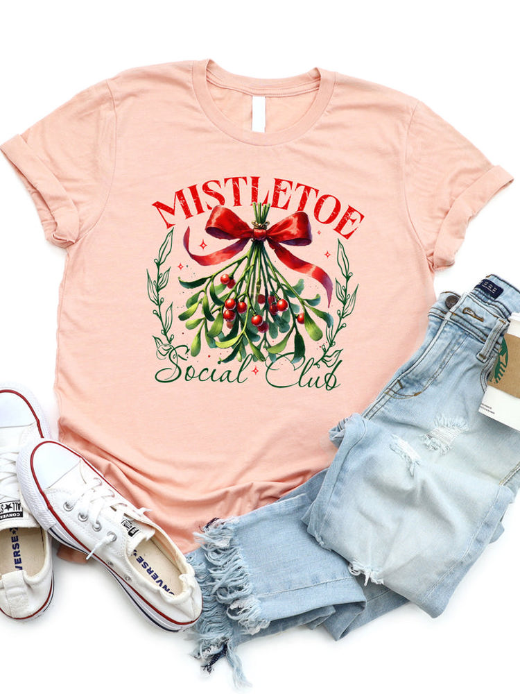 Mistletoe Social Club Graphic Tee