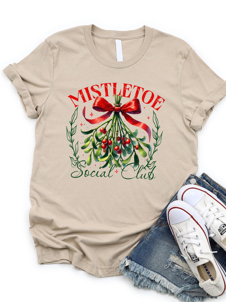 Mistletoe Social Club Graphic Tee