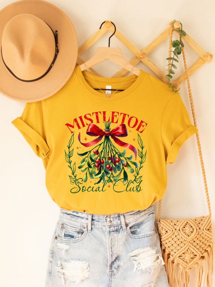 Mistletoe Social Club Graphic Tee