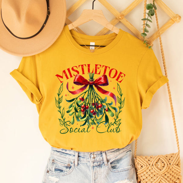 Mistletoe Social Club Graphic Tee