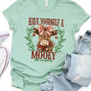  Mooey Little Christmas Graphic Tee