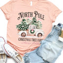  North Pole Christmas Tree Farm Graphic Tee