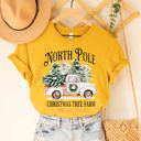  North Pole Christmas Tree Farm Graphic Tee