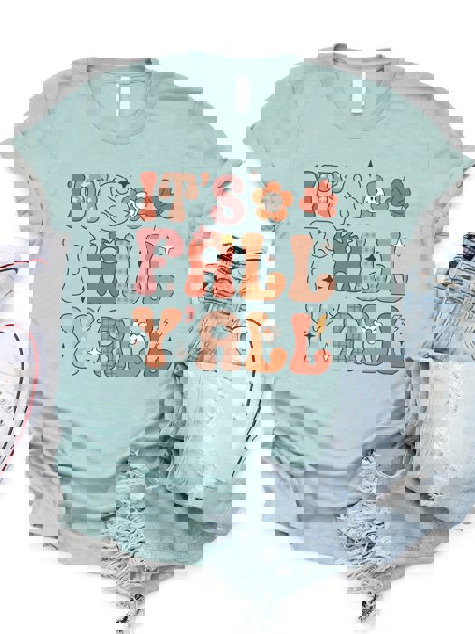 It's Fall Y'all Retro Graphic Tee