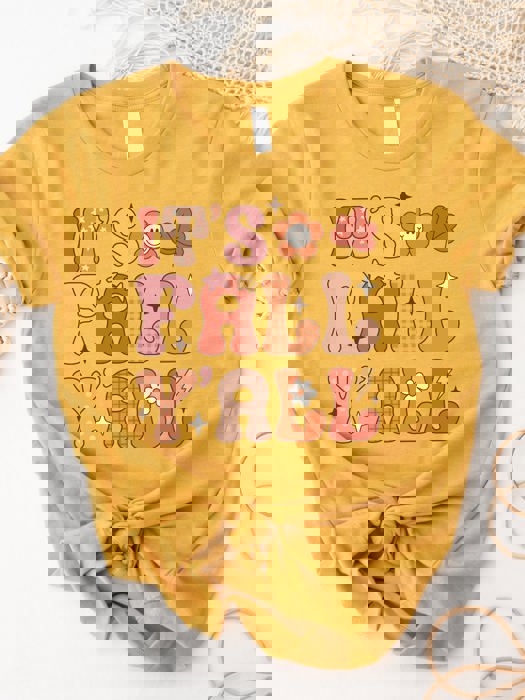 It's Fall Y'all Retro Graphic Tee