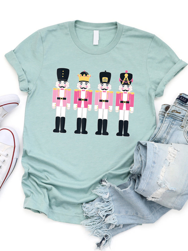 Pink Nutcracker Graphic Tee