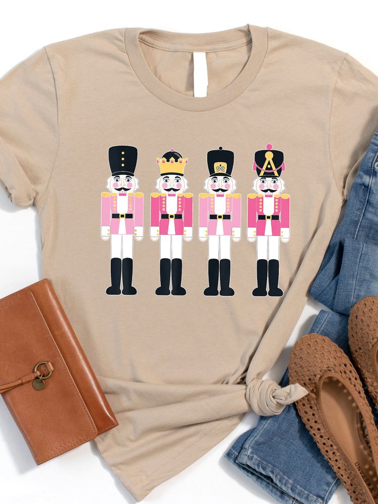 Pink Nutcracker Graphic Tee