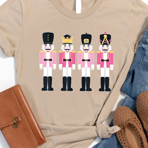 Pink Nutcracker Graphic Tee