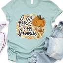 Small Slate Fall Is My Favorite Graphic Tee