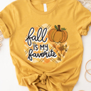 Small Yellow Fall Is My Favorite Graphic Tee