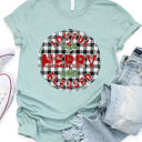  Joyful Merry & Blessed Graphic Tee