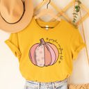 Small Yellow Pumpkin Everything Duh Graphic Tee