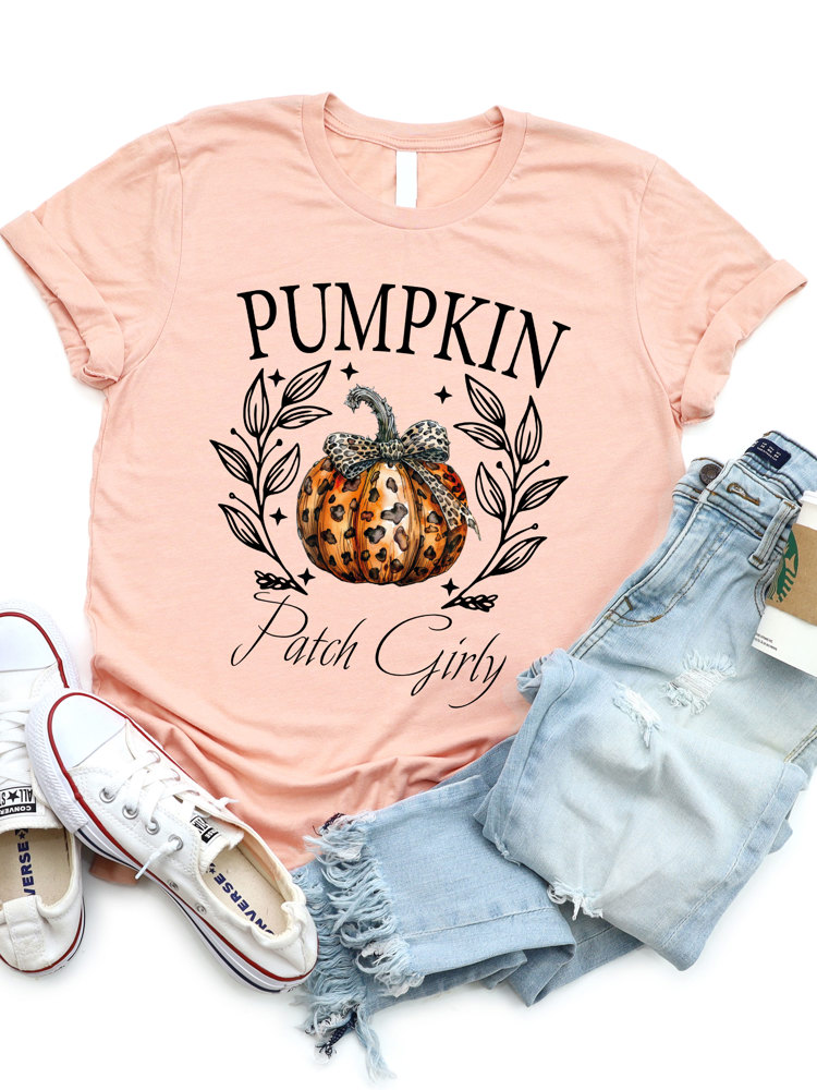 Pumpkin Patch Girly Graphic Tee