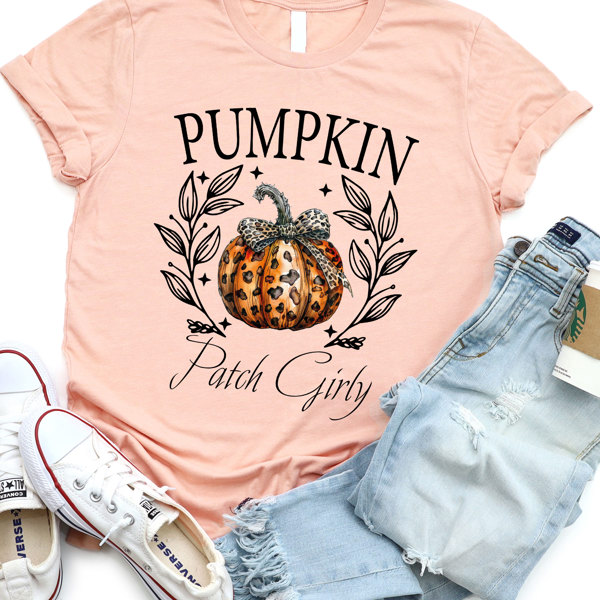 Pumpkin Patch Girly Graphic Tee