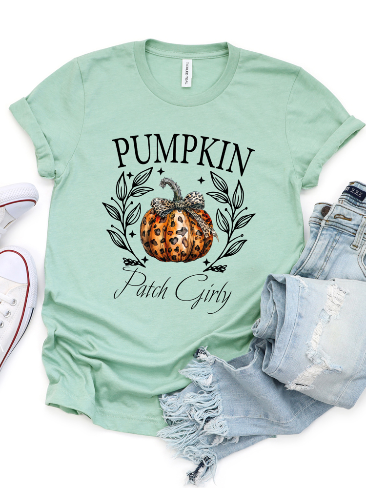 Pumpkin Patch Girly Graphic Tee