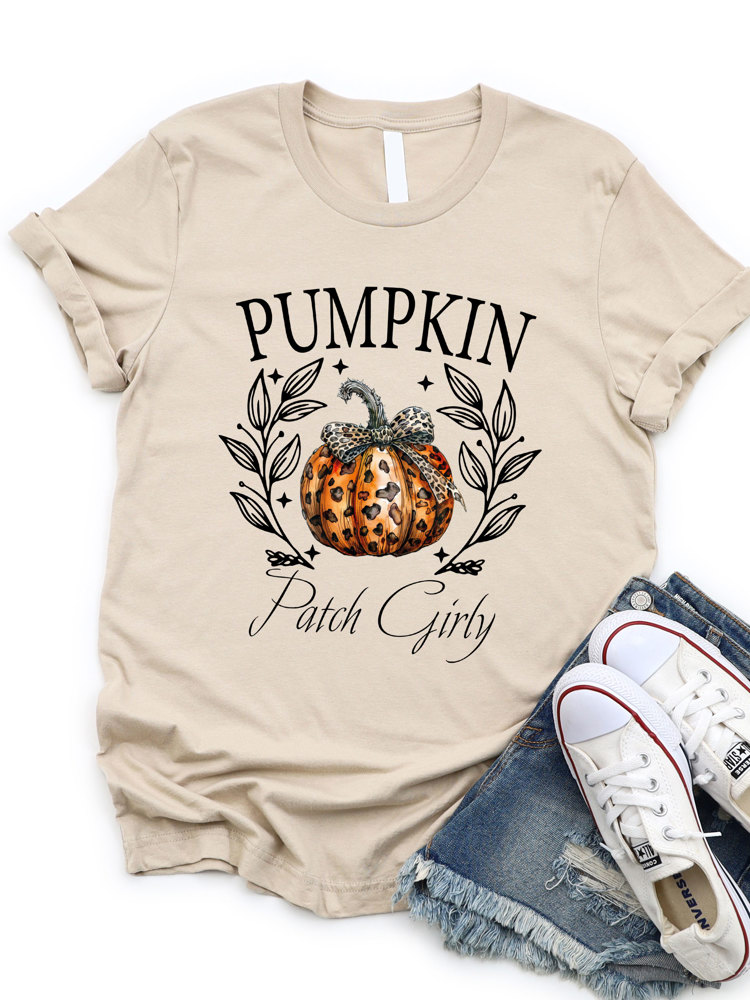 Pumpkin Patch Girly Graphic Tee