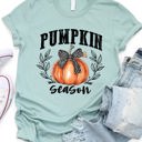 Small Slate Pumpkin Season Graphic Tee