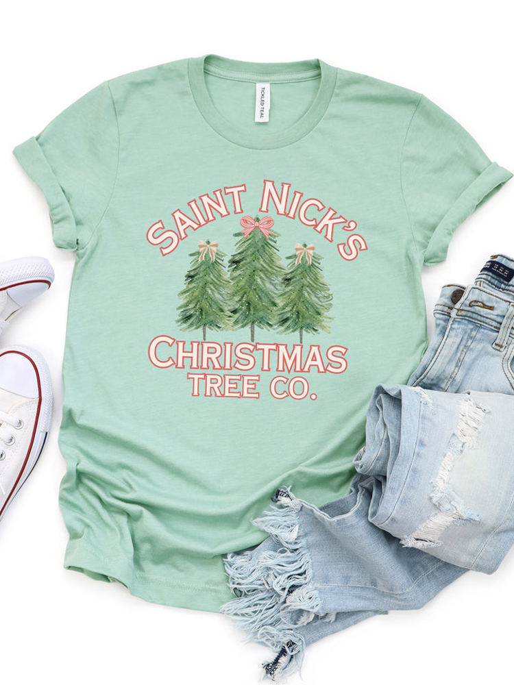 Saint Nicks Christmas Tree Co. Graphic Tee