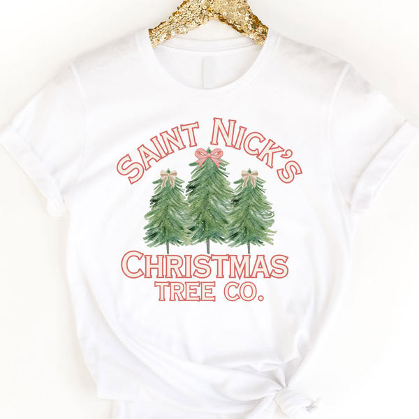 Saint Nicks Christmas Tree Co. Graphic Tee