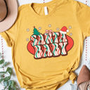  Santa Baby Retro Graphic Tee