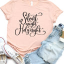  Silent Night Holy Night Graphic Tee