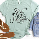  Silent Night Holy Night Graphic Tee