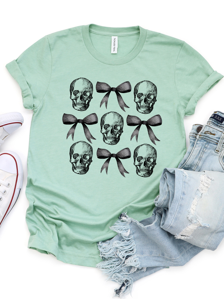 Skulls & Bows Graphic Tee