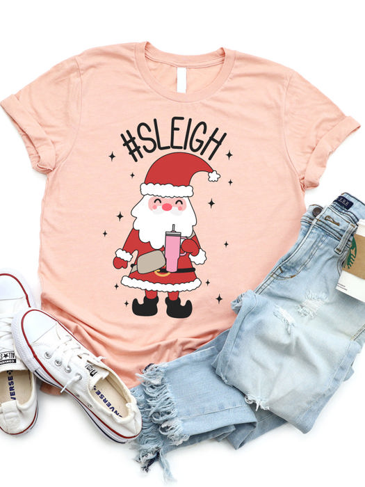 #Sleigh Santa (Boujee Santa) Graphic Tee