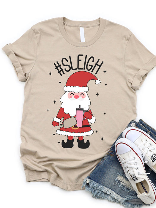 #Sleigh Santa (Boujee Santa) Graphic Tee