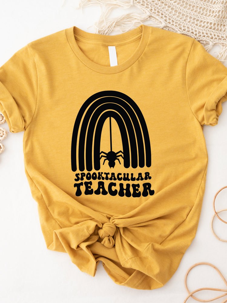 Spooktacular Teacher Graphic Tee