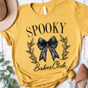 Small Yellow Spooky Babes Club Graphic Tee