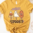 Small Yellow Sweet and Spooky Graphic Tee