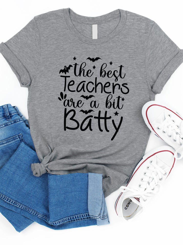 A little Batty - Teacher Graphic Tee