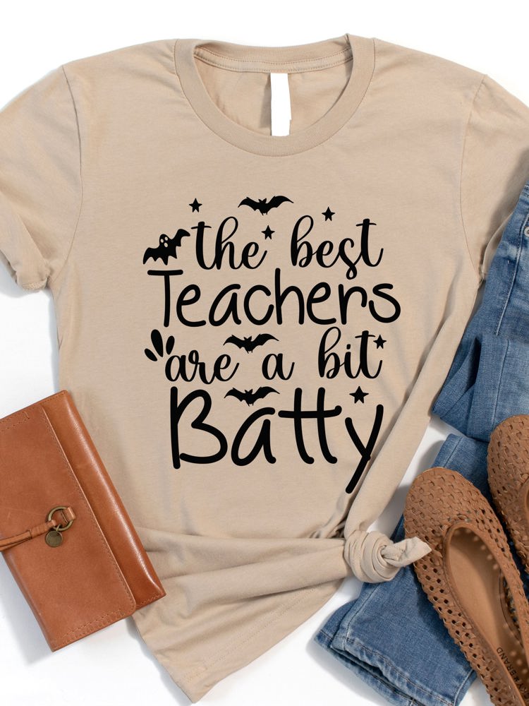 A little Batty - Teacher Graphic Tee