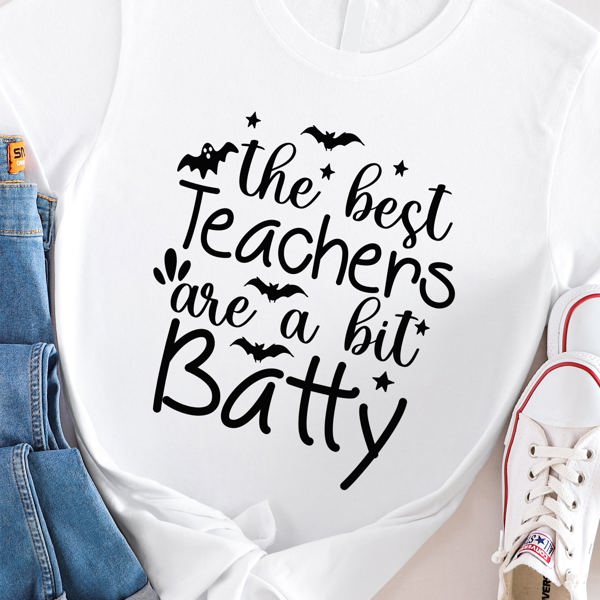 A little Batty - Teacher Graphic Tee