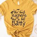 Small Yellow A little Batty - Teacher Graphic Tee