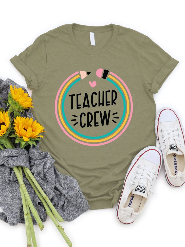 Teacher Crew Graphic Tee